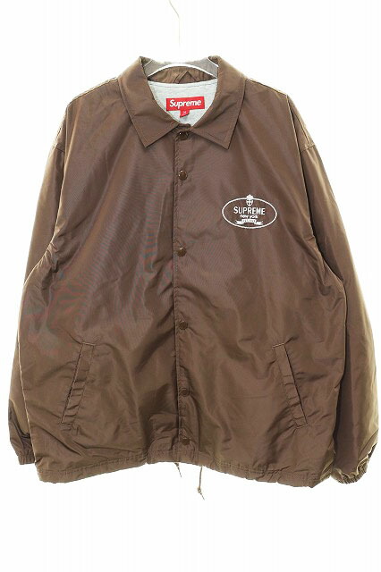ジャケット・アウター Supreme Crest Coaches Jacket Brown Supreme Crest Coaches Jacket (FW24) - $148