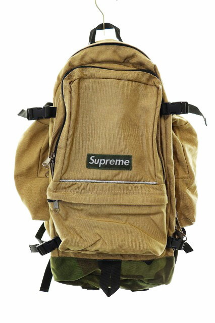 楽天市場】【中古】Supreme カモフラージュ バックパック ライト