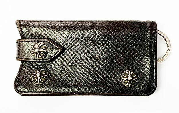 CHROME HEARTS　oldキーケース 帝王クロムハーツオールドモデルレザーキーケース〉Chrome