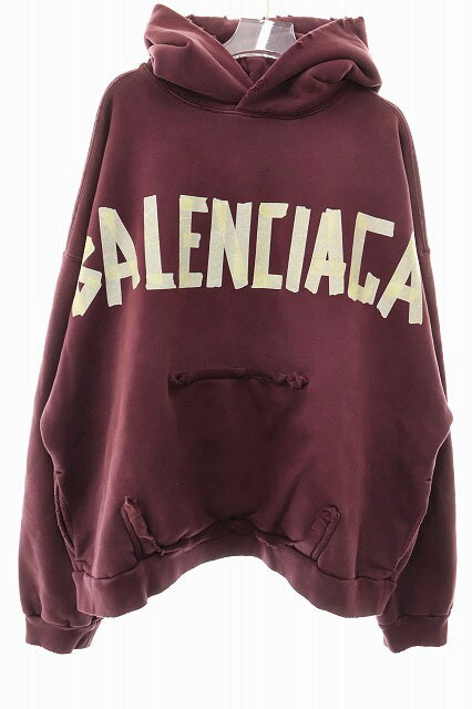 BALENCIAGA*新しい相棒*リップドポケットオーバーサイズパーカー BALENCIAGA*新しい相棒*リップドポケットオーバーサイズパーカー