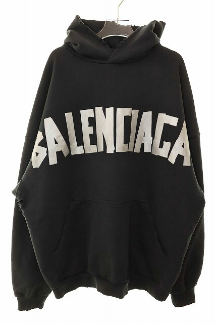 【BALENCIAGA】カットオフ フーディ 楽天市場】BALENCIAGA バレンシアガ パーカー サイズ:2 22SS