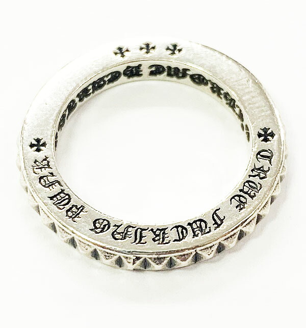 【中古】クロムハーツ CHROME HEARTS TFP PNK JVI 7号 トゥルーファッキンパンク ジュビパンク リング 指輪 シルバー 925 ピンキー 【ブランド古着ベクトル】☆AA★▲■ 250519 メンズ レディース 【ベクトル 古着】 251005