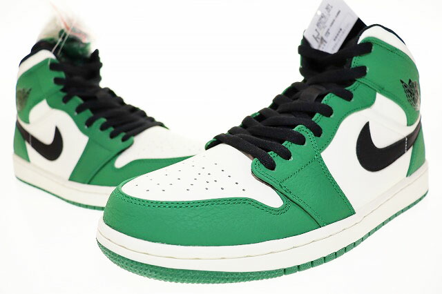 【中古】ナイキ NIKE AIR JORDAN 1 MID SE PINE GREEN 2018 29cm 852542-301 AJ1 エア ジョーダン I ミッド パイン グリーン 【ブランド古着ベクトル】▲■250522 メンズ 【ベクトル 古着】 250522｜ベクトル プリマベーラ店