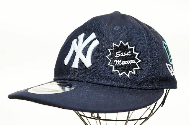 新品未使用品！ セントマイケル ニューエラ 9FIFTY キャップ ネイビー セントマイケル×ニューエラ SAINT MICHAEL×NEW ERA RC 9FIFTY