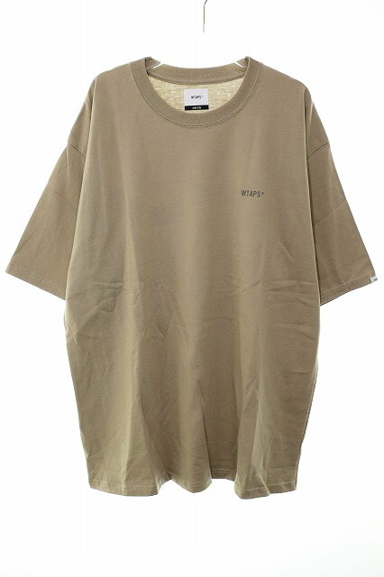 【中古】ダブルタップス WTAPS 22SS MOON & STAR SS TEE BEIGE SIZE05 211PCDT-ST10S ムーン スター Tシャツ プリント 半袖 ベージュ 【ブランド古着ベクトル】☆AA★■250922 メンズ 【ベクトル 古着】 250922