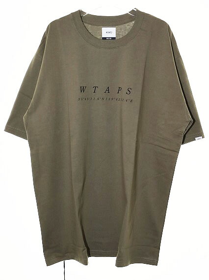 【中古】ダブルタップス WTAPS 21SS SYSTEM SS TEE KHAKI SIZE 05 211PCDT-ST01S 取り合わせ ロゴタイプ 半袖 プルオーバー カーキ 【ブランド名古着ベクター】☆AA★■251207 メンズ 【ベクター 古着】 251205