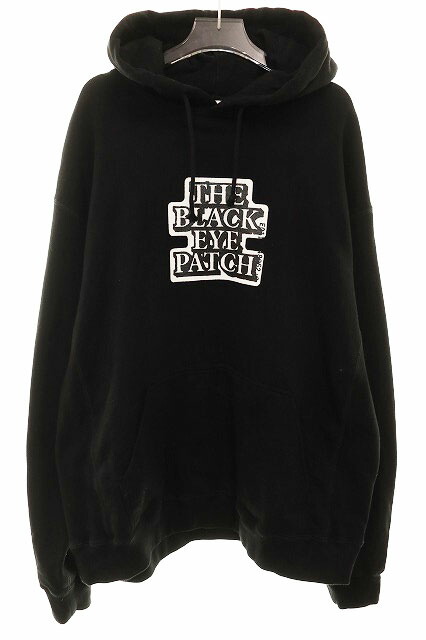 ザ・ブラックアイパッチ×Awich　プルオーバーフーディー　XLサイズ BlackEyePatch/ブラックアイパッチLABEL HOODIE BlackEyePatch