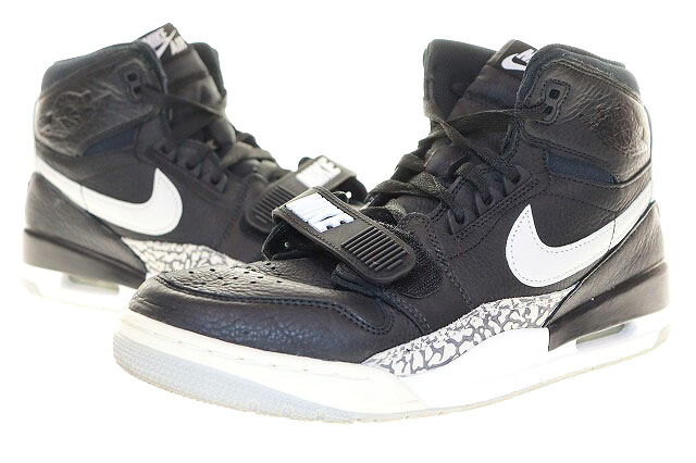 【中古】ナイキ NIKE AIR JORDAN LEGACY 312 BLACK 28糎 AV3922-001 大気圏 ジョーダン レガシー 御機嫌とり捨てる スニーカー 黒いこと 黒 【ブランド名古着ベクター】▲260517 メンズ 【ベクター 古着】 260517