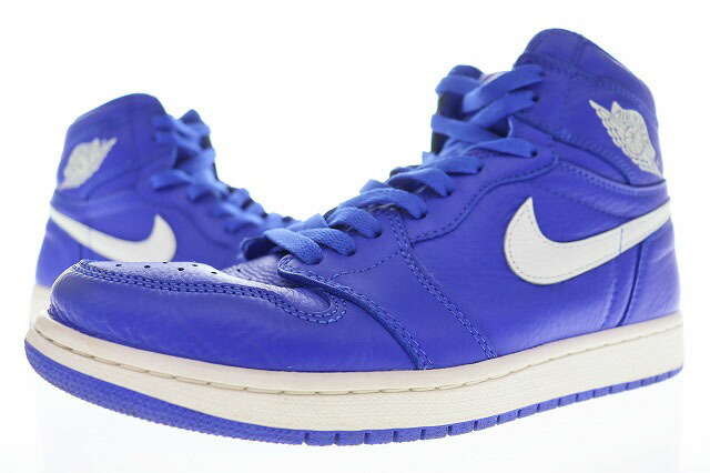 【中古】ナイキ NIKE AIR JORDAN 1 RETRO HIGH HYPER ROYAL BLUE 27.5糎 555088-401 AJ1 大気圏 ジョーダン レトロ 御機嫌 ハイパーロイヤル 青色 青 【ブランド名古着ベクター】 ▲260520 メンズ 【ベクター 古着】 260520