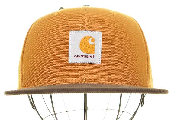 【中古】カーハート carhartt × NIKE 18AW U NRG PRO CAP BROWN AV4781-277 ナイキ 6パネル キャップ 帽子 ダック地 コーデュロイ ブラウン 茶色 【ブランド古着ベクトル】▲■260304 メンズ 【ベクトル 古着】 260305