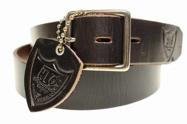 【中古】エイチティーシー HTC 25TH ANNIV PLAIN BELT BLACK SIZE 38 25周年祝する 亜米利加製 飾り気の無い 胴締め なめし革 黒いこと 【ブランド名古着ベクター】●▲260126 メンズ 【ベクター 古着】 260126
