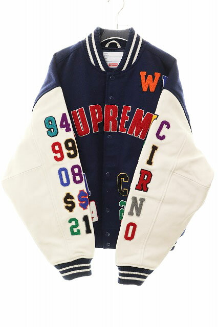 ジャケット・アウター supreme 20ss MLB varsity jacket Supreme New Era MLB Varsity Jacket Orange メンズ - SS20 - JP