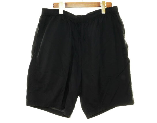 【中古】エヴリワン everyone NYLON SHOTS BLACK XL EV25-PT38 ナイロン シューツ ハーフ ショート パンツ ブラック 黒 【ブランド古着ベクトル】260327 メンズ 【ベクトル 古着】 260327