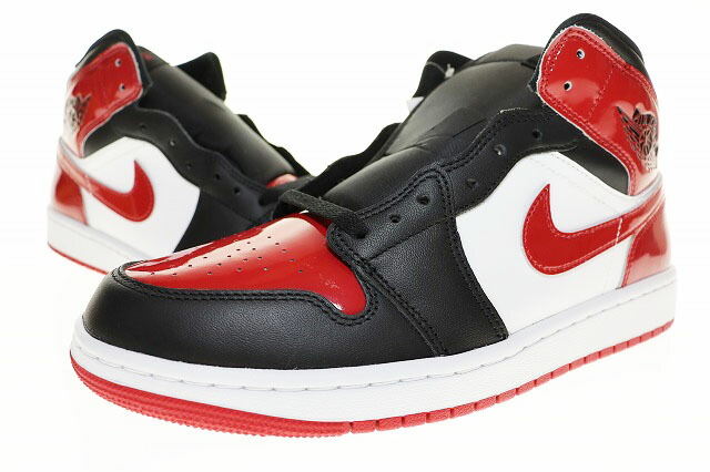【中古】ナイキ NIKE AIR JORDAN 1 MID SE VARSITY RED 27cm HV4091-006 AJ1 エア ジョーダン ミッド バーシティレッド 【ブランド古着ベクトル】▲■251021 メンズ 【ベクトル 古着】 251022