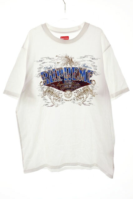 【中古】シュプリーム SUPREME 23SS LEGENDARY S/S TOP WHITE XL レジェンダリー ショート スリーブ トップ Ｔシャツ 半袖 ホワイト 白 【ブランド古着ベクトル】☆AA★260319 メンズ 【ベクトル 古着】 260319