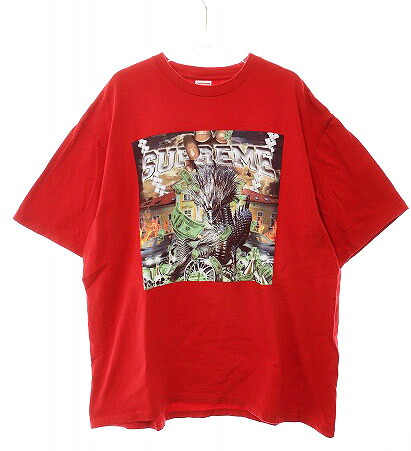 【中古】シュプリーム SUPREME 20SS DRAGON TEE RED XL ドラゴン Tシャツ 半袖 レッド 赤 【ブランド古着ベクトル】☆AA★260122 メンズ 【ベクトル 古着】 260122