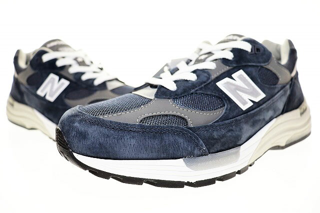 【中古】ニューバランス NEW BALANCE U992NY 2025 28.5cm 992 NAVY Dワイズ MADE IN USA 米国製 スニーカー ネイビー 【ブランド古着ベクトル】▲■251127 メンズ 【ベクトル 古着】 251127