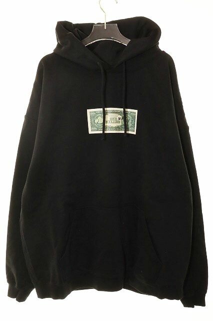 【中古】ヴェトモン ベトモン VETEMENTS 22AW ONE IN A MILLION Hoodie BLACK S UA53HD140B ワンミリオン フーディ パーカー プルオーバー ブラック 【ブランド古着ベクトル】☆AA★251220 メンズ 【ベクトル 古着】 251220