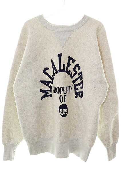 【中古】チャンピオン CHAMPION REVERSE WEAVE 25AW TRUE TO ARCHIVES M C3-U037 リバースウィーブ 1stパテントモデル クルーネック スウェットシャツ グレー 【ブランド古着ベクトル】251226 メンズ 【ベクトル 古着】 251226|ベクトル プリマベーラ店