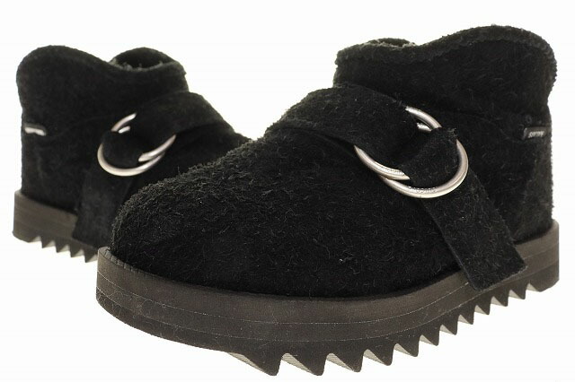 【中古】スイコック suicoke × NEIGHBORHOOD NEW WAVE BOOT BLACK 23cm OG-416M-NH ネイバーフッド ショート ブーツ ブラック 【ブランド古着ベクトル】●▲■251228 レディース 【ベクトル 古着】 251228