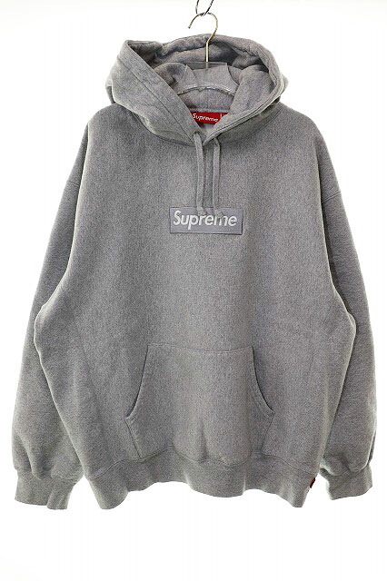 【中古】シュプリーム SUPREME 24AW BOX LOGO HOODED SWEATSHIRT GREY L ボックス ロゴ フーディー スウェットシャツ パーカー グレー 【ブランド古着ベクトル】☆AA★260119 メンズ 【ベクトル 古着】 260119