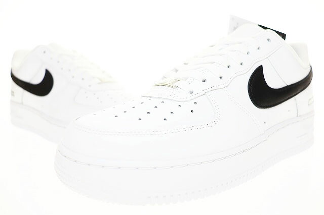 【中古】ナイキ NIKE AIR FORCE 1 LOW SP WHITE BLACK 2025 27.5cm SUPREME CU9225-102 エア フォース I ロー スペシャル ホワイト ブラック シュプリーム コラボ 白 黒 【ブランド古着ベクトル】▲■260126 メンズ 【ベクトル 古着】 260126