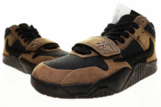 【中古】ナイキ NIKE JUMPMAN JACK TR T-REXX DARK MOCHA 2024 26.5珊 CACTUS JACK TRAVIS SCOTT JORDAN FZ8117-204 飛び降りるマン 万力 トラヴィス スコット 暗然たるモカ カクタスジャック ジョーダン  【ブランド名古着ベクター】▲■260120