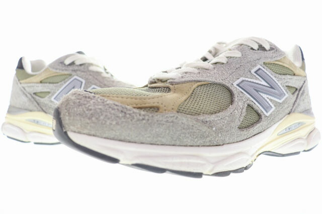 【中古】ニューバランス NEW BALANCE M990 TG3 GRAY 27cm M990TG3 DWIDTH USA製 スエード 【ブランド古着ベクトル】▲260218 メンズ 【ベクトル 古着】 260219