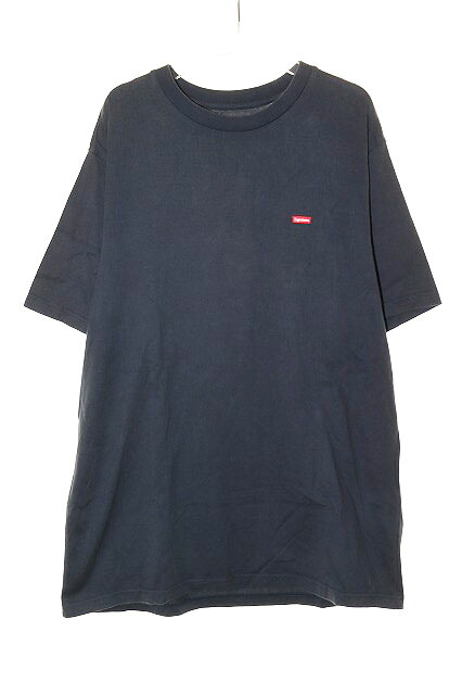 【中古】シュプリーム SUPREME 24SS SMALL BOX TEE NAVY Lサイズ スモール ボックス Tシャツ ネイビー 紺 【ブランド古着ベクトル】☆AA★260330 メンズ 【ベクトル 古着】 260330