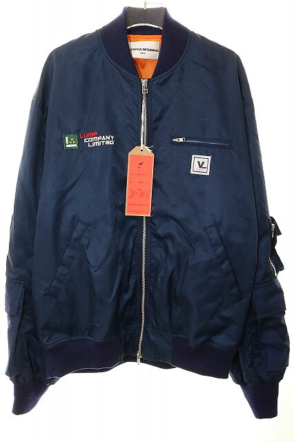 【中古】ウィズ WHIZ 24AW STORAGE JACKET NAVY L WL-J-156 MA-1 フライトジャケット ネイビー 【ブランド古着ベクトル】●■260209 メンズ 【ベクトル 古着】 260327