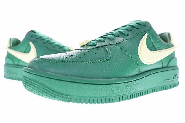 AMBUSH × Nike Air Force 1 Low Pine Green and Citron アン