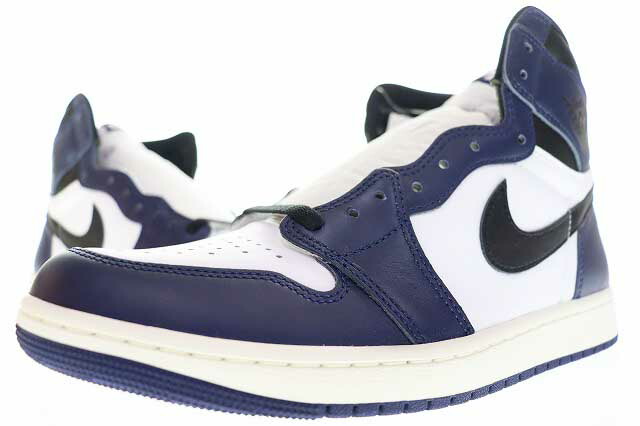 【中古】ナイキ NIKE AIR JORDAN 1 RETRO HIGH OG MIDNIGHT NAVY 28.5cm DZ5485 401 AJ1 エア ジョーダン レトロ ハイ ミッドナイト ネイビー 【ブランド古着ベクトル】 ▲■260213 メンズ 【ベクトル 古着】 260214|ベクトル プリマベーラ店