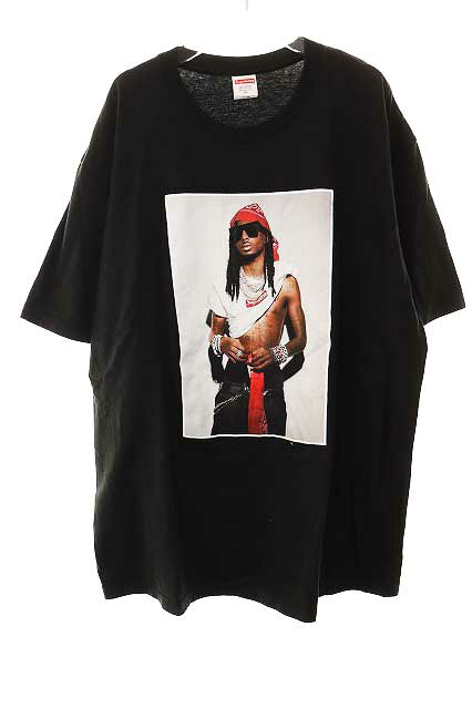 【中古】シュプリーム SUPREME 25AW PLAYBOI CARTI TEE BLACK XL プレイボーイ カーティ Tシャツ 半袖 ブラック 黒 フォト プリント 【ブランド古着ベクトル】☆AA★260305 メンズ 【ベクトル 古着】 260306