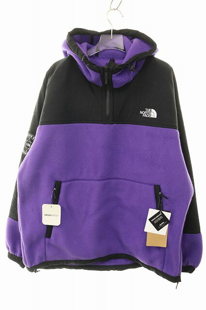 【中古】ザノースフェイス THE NORTH FACE HIM FLEECE PARKA XL NA72031 ヒム フリース パーカー プルオーバー ハーフジップ パープル 【ブランド古着ベクトル】■260216 メンズ 【ベクトル 古着】 260216｜ベクトル プリマベーラ店