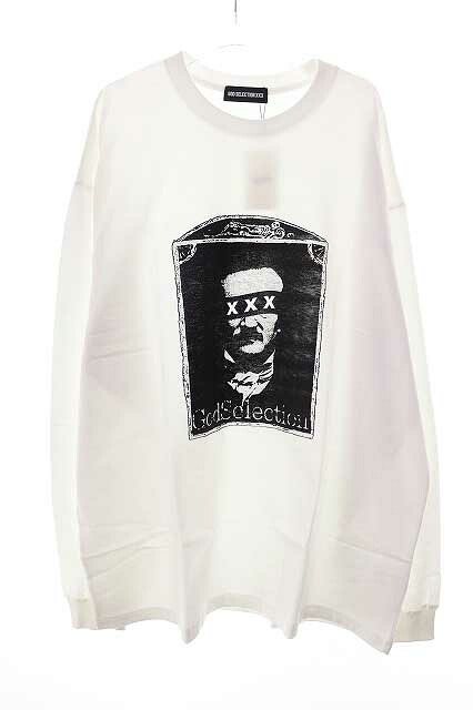 【中古】ゴッド セレクション GOD SELECTION XXX 25AW LONG SLEEVE T-SHIRT WHITE XXL GX-A25-LT-05 ロング スリーブ Tシャツ ロンT ホワイト 白 【ブランド古着ベクトル】■260303 メンズ 【ベクトル 古着】 260303
