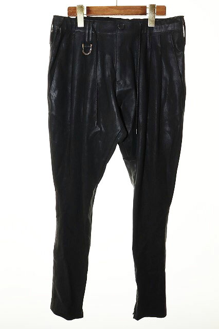 【中古】キリュウキリュウ kiryuyrik 25AW COATING JODHOURS PANTS BLACK L KU-HP61-600CTNG コーティング ジョッパーズ パンツ ブラック 【ブランド古着ベクトル】●260228 メンズ 【ベクトル 古着】 260228