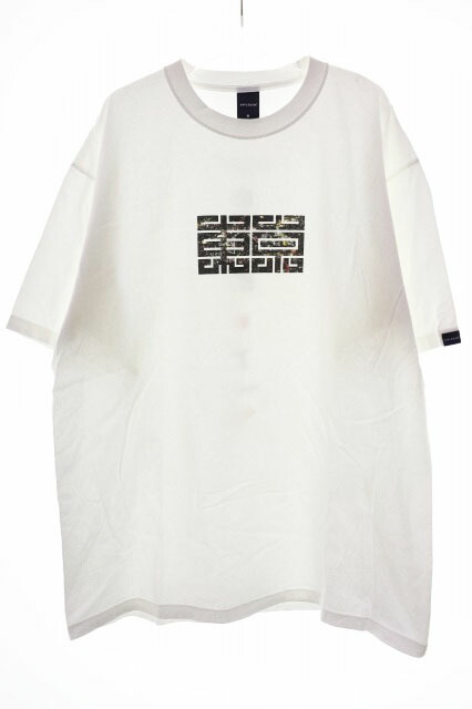 【中古】アップルバム APPLEBUM × CRSB RAIDBACK FABRIC T-SHIRT WHITE XXL 東京 トウキョウ Ｔシャツ 半袖 ホワイト 白 プリント 【ブランド古着ベクトル】☆AA★260316 メンズ 【ベクトル 古着】 260316