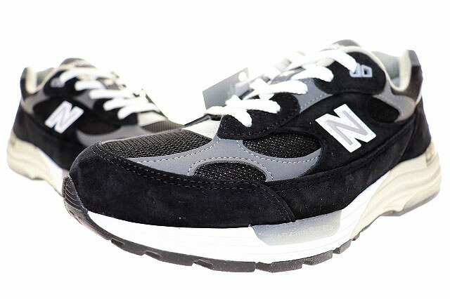 【中古】ニューバランス NEW BALANCE U992BK 2025 26.5cm Dワイズ MADE IN USA 992 BLACK スニーカー ブラック 黒 米国製 ライフスタイル 【ブランド古着ベクトル】▲■260326 メンズ 【ベクトル 古着】 260326