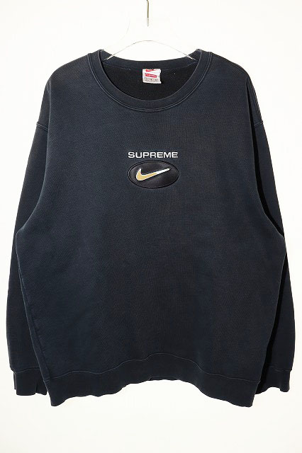 【中古】シュプリーム SUPREME × NIKE 20AW JEWEL CREWNECK BLACK L CW9699-010 ナイキ ジュエル クルーネック スウェット トレーナー ブラック 【ブランド古着ベクトル】☆AA★260406 メンズ 【ベクトル 古着】 260406 21,087円