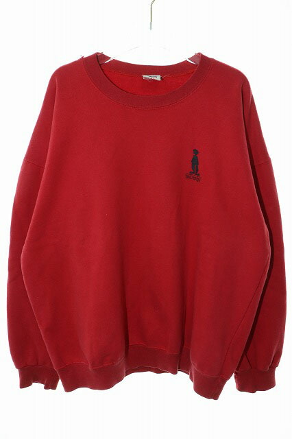 【中古】ステューシー STUSSY 90s すべり出し 白引き舟 影ぼうしマン 汗水 L大きさ USA製 調教師 赤いこと 【ブランド名古着ベクター】☆AA★260420 メンズ 【ベクター 古着】 260420