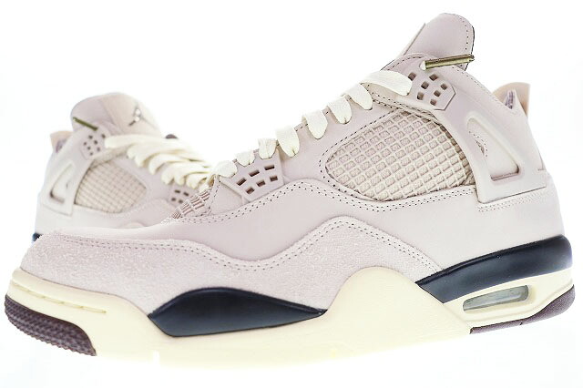 【中古】ナイキ NIKE × A MA MANIERE WMNS AIR JORDAN 4 RETRO OG SP FOSSIL STONE 29.5cm FZ4810-200 AJ1 エア ジョーダン レトロ ア マ マニエール フォッシル ストーン 【ブランド古着ベクトル】 ▲■260310 メンズ 【ベクトル 古着】 260310