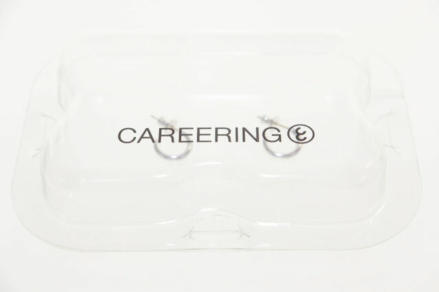 【中古】CAREERING PLACEBO 閲歴輪っか プラシーボ ピアス しろがね色925 18K郵便うけ しろがね色 【ブランド名古着ベクター】▲■260502 メンズ 【ベクター 古着】 260502