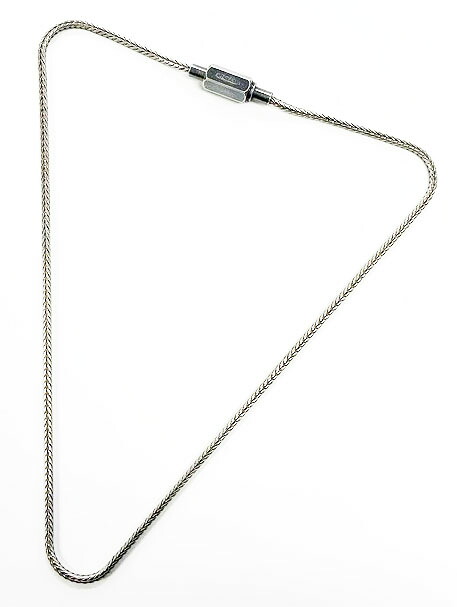 【中古】アタッチメント ATTACHMENT BRASS SNAKE CHAIN NECKLACE スネーク チェーン ネックレス シルバー 【ブランド古着ベクトル】●▲ 260330 メンズ 【ベクトル 古着】 260330 9,317円