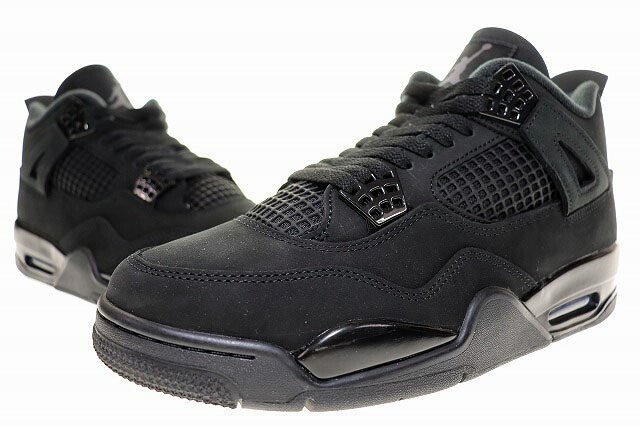【中古】ナイキ NIKE AIR JORDAN 4 RETRO BLACK CAT 2025 28cm FV5029-010 AJ4 エア ジョーダン IV レトロ ブラックキャット 黒 【ブランド古着ベクトル】▲■260330 メンズ 【ベクトル 古着】 260330