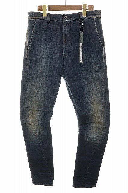 【中古】イサムカタヤマバックラッシュ ISAMU KATAYAMA BACKLASH トルネード ミッドサルエル ストレッチ デニム パンツ Sサイズ I-1862-10 インディゴ 【ブランド古着ベクトル】●■260429 メンズ 【ベクトル 古着】 260429｜ベクトル プリマベーラ店