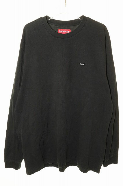 【中古】シュプリーム SUPREME 25AW SMALL BOX LOGO L/S TEE BLACK M スモール ボックス席 ロゴタイプ ロンT 長袖 黒いこと 【ブランド名古着ベクター】☆AA★260530 メンズ 【ベクター 古着】 260530