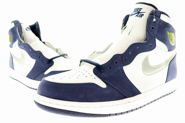 【中古】ナイキ NIKE 容れもの付き添い人 AIR JORDAN 1 HIGH OG CO.JP 2020 28.5糎 MIDNIGHT NAVY DB5877-100 AJ1 大気圏 ジョーダン I 御機嫌 真夜中 米国海軍 【ブランド名古着ベクター】▲■260512 メンズ 【ベクター 古着】 260512