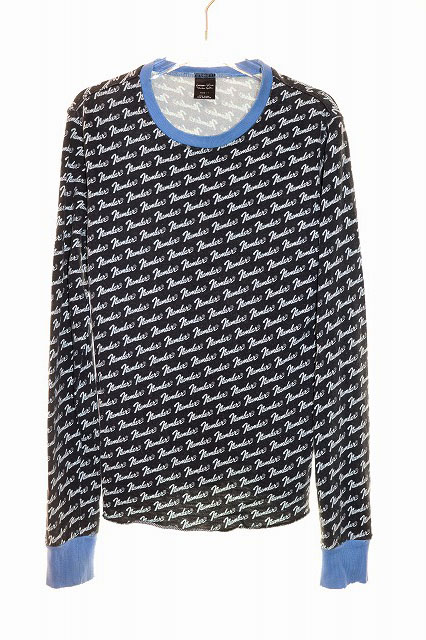 【中古】ナンバーナイン NUMBER (N)INE 05AW THE HIGH STREET 期 ハイストリート期 ハイスト期 フェンダーロゴ 総柄 ロンT 長袖 Tシャツ サイズ 1 宮下期 本人期 2005 日本製 【ブランド古着ベクトル】260612 メンズ 【ベクトル 古着】 260615｜ベクトル プリマベーラ店