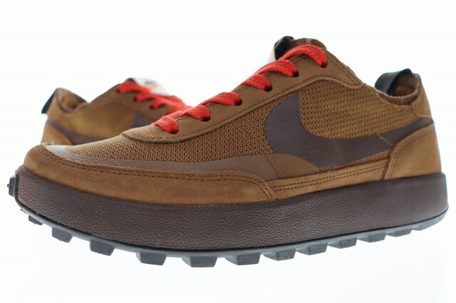 【中古】ナイキ NIKE × TOM SACHS WMNS GENERAL PURPOSE SHOE 27cm BROWN DA6672-201 トムサックス クラフト ジェネラル パーパス シューズ ブラウン 【ブランド古着ベクトル】 ▲■260505 メンズ 【ベクトル 古着】 260505
