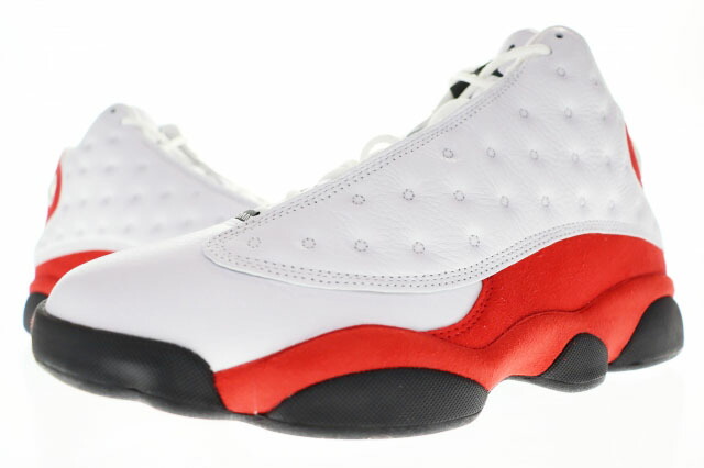 【中古】ナイキ NIKE AIR JORDAN 13 CHICAGO RED WHITE 28.5糎 414571-102 AJ13 ナイキ 大気圏 ジョーダン 風の強い町 赤いこと 白いこと 【ブランド名古着ベクター】 ▲■260512 メンズ 【ベクター 古着】 260512
